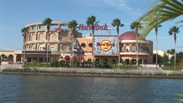 Hard Rock café v Orlandu — Stock video