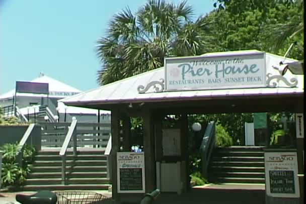 Pier House na Flórida — Vídeo de Stock