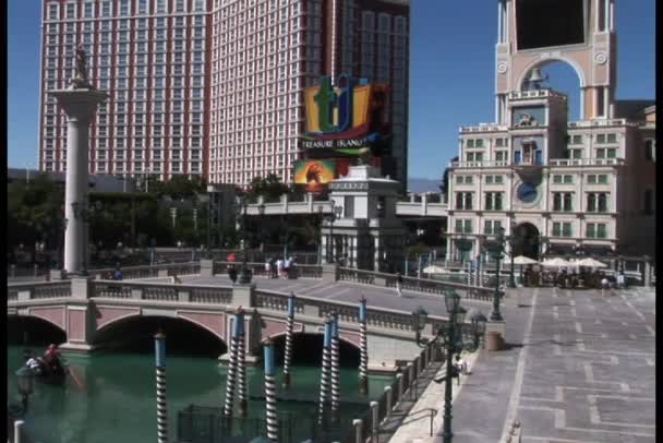 Cour vénitienne à Las Vegas — Video