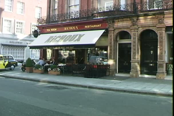 Richoux Piccadily a Londra — Video Stock