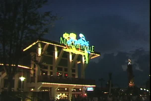 Margaritaville Restaurant in Orlando — Stock Video