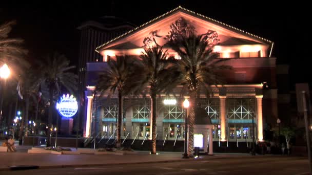 Harrah's hotel in New Orleans — Stock Video