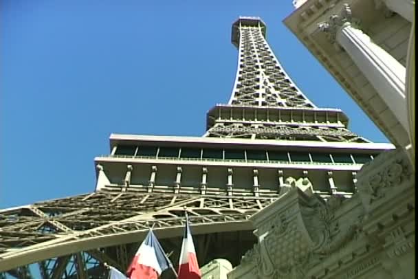 Hotel Paris en Las Vegas — Vídeos de Stock