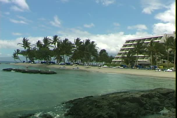 Mauna Lani Bay Hotel — Stok video