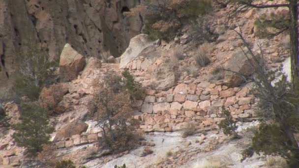 Frijoles Canyon en Estados Unidos — Vídeo de stock