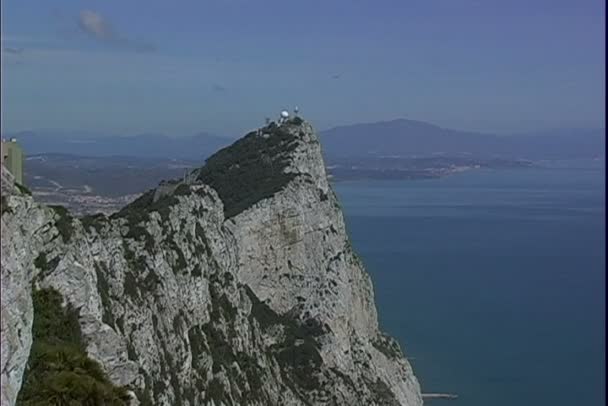 Rock Costa del Sol em Espanha — Vídeo de Stock