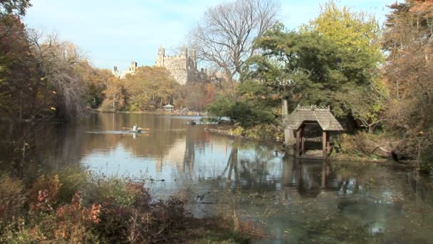 Central Park New Yorkban — Stock videók