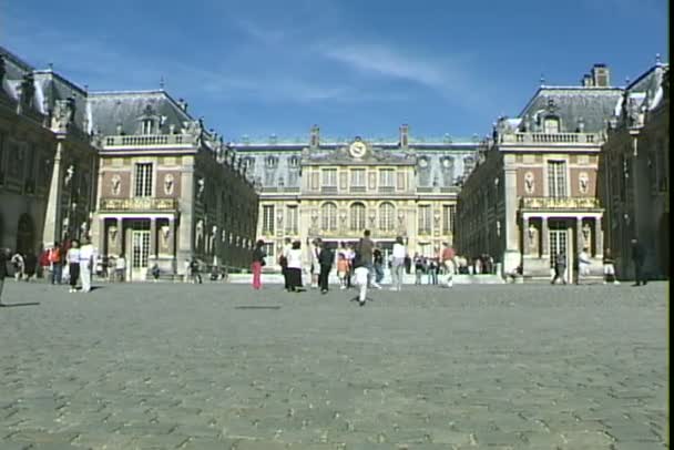 Istana Versailles di Paris — Stok Video