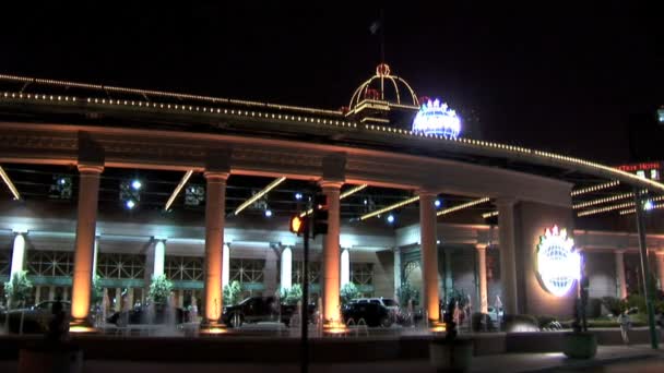 哈拉斯酒店停车场 — 图库视频影像