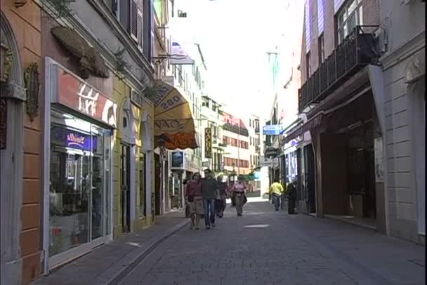 Main Street à Gibraltar — Video