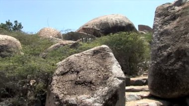 Ayo kaya oluşumları Aruba üzerinde