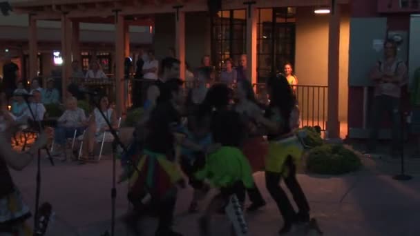 Βραζιλία μπάντα με χορευτές — Αρχείο Βίντεο