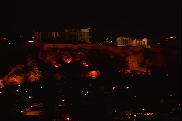 Acropole d'Athènes en Grèce — Video