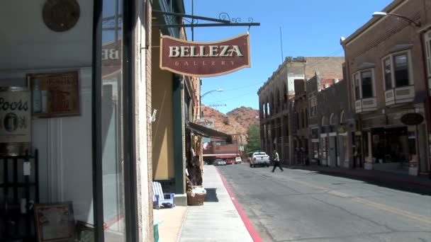 Bisbee città in Arizona — Video Stock