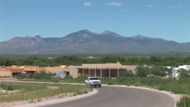 景观与建筑在亚利桑那州 — 图库视频影像