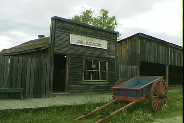 Blacksmith Shop in Canada — Stock Video