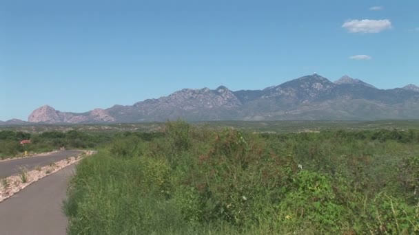 Santa Rita bergen i Arizona — Stockvideo