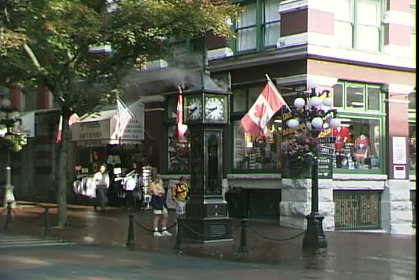 Lieu historique national Gastown à Vancouver — Video