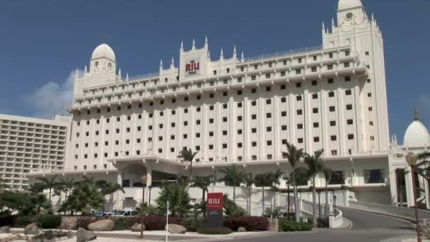 Riu Palace Hotel w Aruba — Wideo stockowe