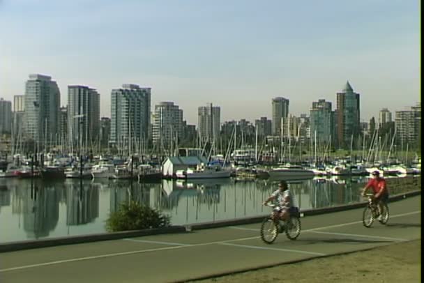 Stanley park ve Vancouveru — Stock video