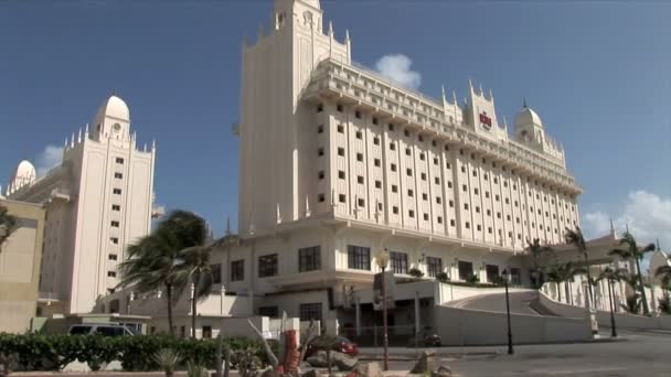 Riu Palace Hotel en Aruba — Vídeos de Stock