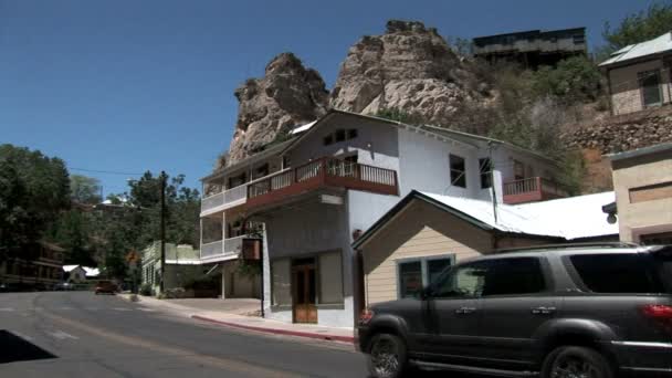 Bisbee ciudad en Arizona — Vídeos de Stock