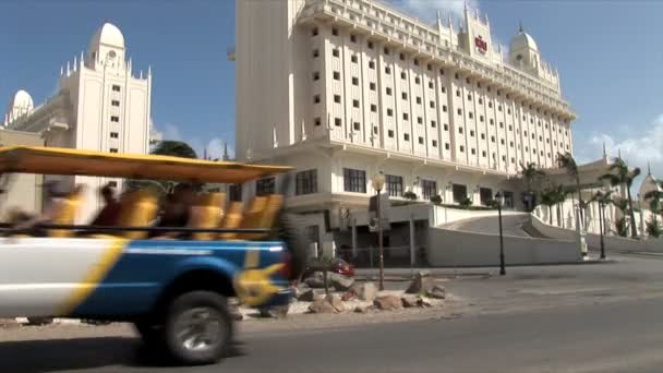 Отель Riu Palace на Арубе — стоковое видео