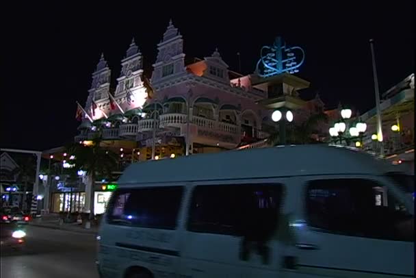 Royal plaza mall auf aruba — Stockvideo
