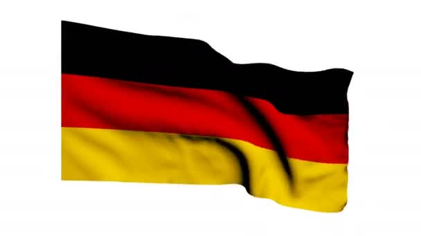 Bandera de Alemania — Vídeos de Stock