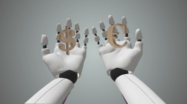 Robot Kol Euro ve Dolar karşılaştırın