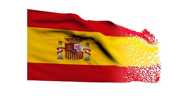 Bandeira de Espanha — Fotografia de Stock