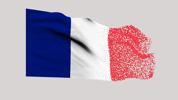 Bendera Perancis — Stok Foto