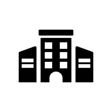 Atılgan Simgesi Düz Vektörü. Temiz ve minimal grafik tasarımı.