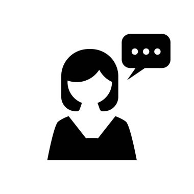 İş Hizmeti Simgesi Düz Vektörü. Temiz ve minimal grafik tasarımı.