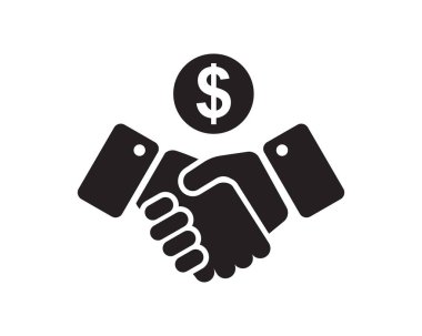 İş Simgesi Düz Vektörü. Temiz ve minimal grafik tasarımı.