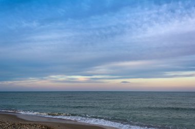 Karadeniz. Deniz ve gökyüzü.