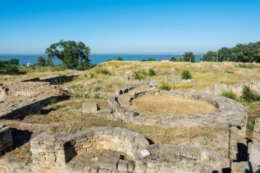 Tyras Antik şehir Kazıları. Bilhorod-Dnistrovs