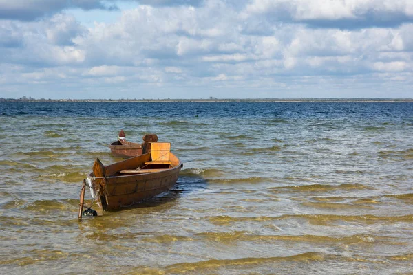 Lago Svitiaz Parque Natural Nacional Shatsk Região Volyn Ucrânia Grupo Imagem De Stock