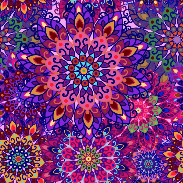 Mandala desen kumaş ya da kağıt üzerine basım için. 