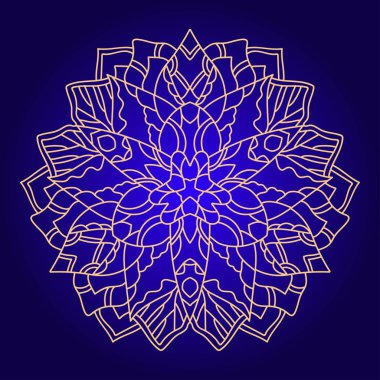 Etnik dekoratif öğe.