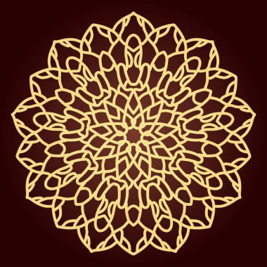 Etnik dekoratif öğe.