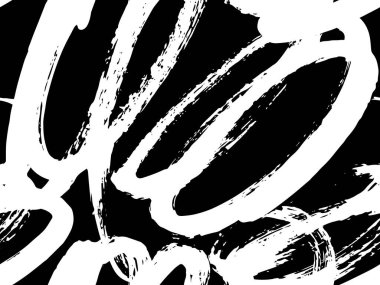 Kumaş tasarımı için tek renkli kusursuz desen. Su sıçramış boya lekesi. Arka plan dokusu eski kumaş. Mürekkep boyası çizgisi vektörü.