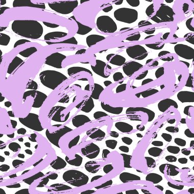 Kumaş tasarımı için çok renkli, pürüzsüz desen. Su sıçramış boya lekesi. Arka plan dokusu eski kumaş. Mürekkep boyası çizgisi vektörü.