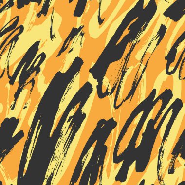 Kumaş tasarımı için çok renkli, pürüzsüz desen. Su sıçramış boya lekesi. Arka plan dokusu eski kumaş. Mürekkep boyası çizgisi vektörü.