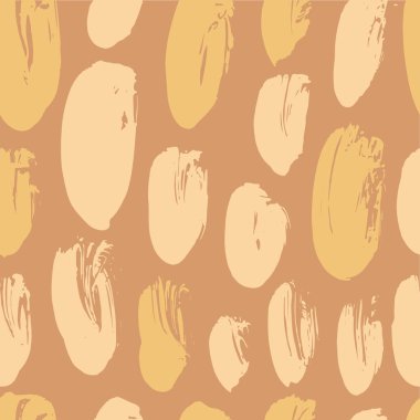 Geometrik fırça darbeleri elementleri ile vektörsüz desen. Memphis geometrik anahatları modern moda. 