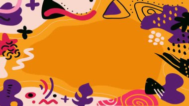 Okul karalamalarının grafik kağıdına dinamik bir animasyonu, canlı bir okula dönüş atmosferini anımsatıyor, eğitim içeriği ve hareket halindeki yaratıcı projeler için ideal..