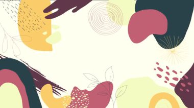 Okul karalamalarının grafik kağıdına dinamik bir animasyonu, canlı bir okula dönüş atmosferini anımsatıyor, eğitim içeriği ve hareket halindeki yaratıcı projeler için ideal..