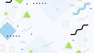 Okul karalamalarının grafik kağıdına dinamik bir animasyonu, canlı bir okula dönüş atmosferini anımsatıyor, eğitim içeriği ve hareket halindeki yaratıcı projeler için ideal..