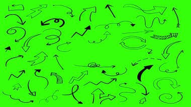 Yeşil zemin üzerindeki hareketli okul unsurları eğitim içeriği, okul promosyonları ve canlı öğrenme materyalleri için canlı bir his yaratıyor..