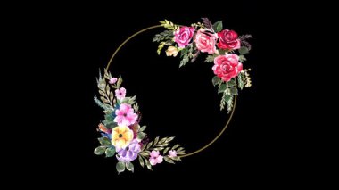 Tasarımlarınıza bu canlı çerçeveyle bir tutam çiçek zarafeti ekleyin. Davetiyeler, kartlar ve duyurular için mükemmel. Taze bir bahar havası katıyor..